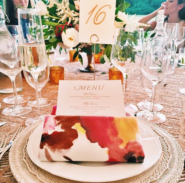 meldeenink's tweet photo. These custom floral napkins were our #inspo for this #wedding stationary! Loved working w/ @LIVbyDesignEvnt! #Meldeen http://t.co/NOO6tLsrJS