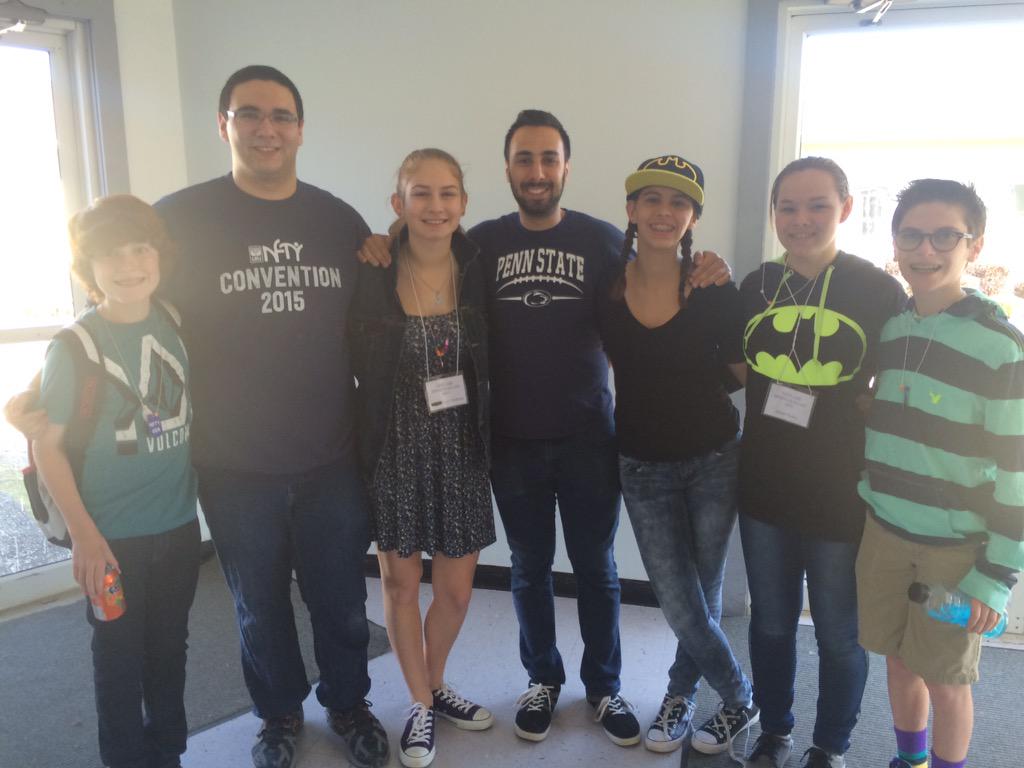 ToSTY_TYG's tweet photo. Shoutout to the six ToSTY members we had at @NFTYGER Spring Kallah this weekend! http://t.co/KdXi8VsmVH