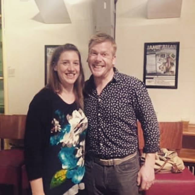 Bumping into <a href="/sewingbee/">Sewing Bee</a> winner Matt Chapple from <a href="/sewwhatsnewcouk/">Matt Chapple</a> made my weekend #myhero #gbsb #lovelybloke