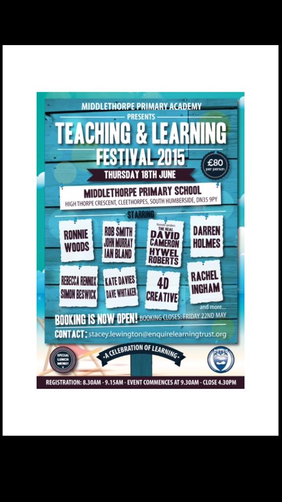 Teachmeet YaH tweet media