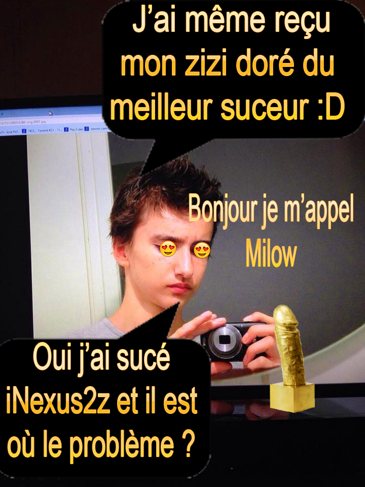 iNxus2z's tweet photo. @hommedaffaire64 Je suis fière de vous présenter ce qu'est réellement Milow #UnSecretBienGardé @Sunnyhalogod @AJBenZ_ http://t.co/O9DzaUttDB