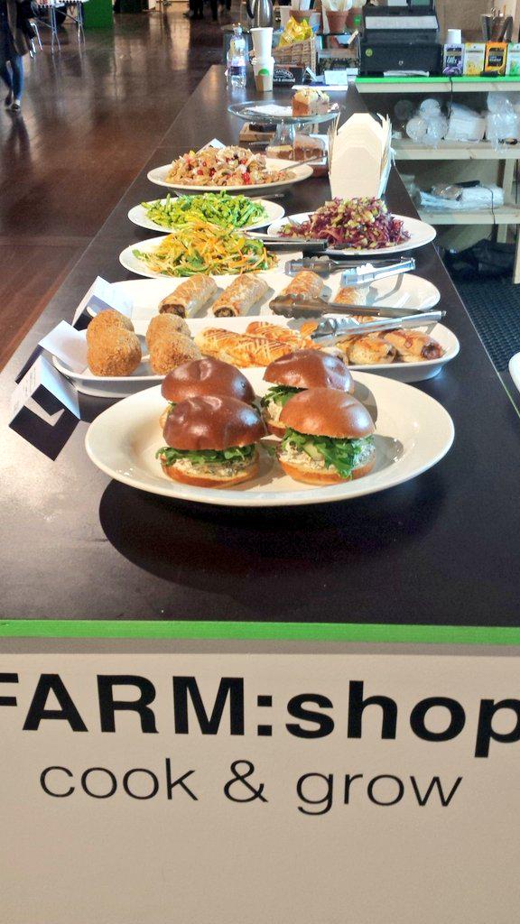 Our lovely #lunch display today <a href="/pickmeuplondon/">Pick Me Up</a> <a href="/SomersetHouse/">Somerset House</a>.Still have time to grab some tasty #food and #art!
