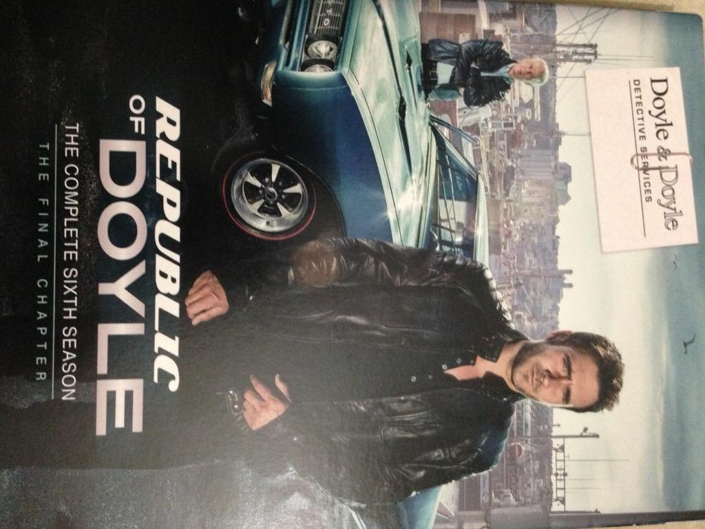 Final season has arrived in Alabama <a href="/allanhawco/">Allan Hawco</a> <a href="/RepublicofDoyle/">Republic of Doyle</a> Thanks for all the great episodes