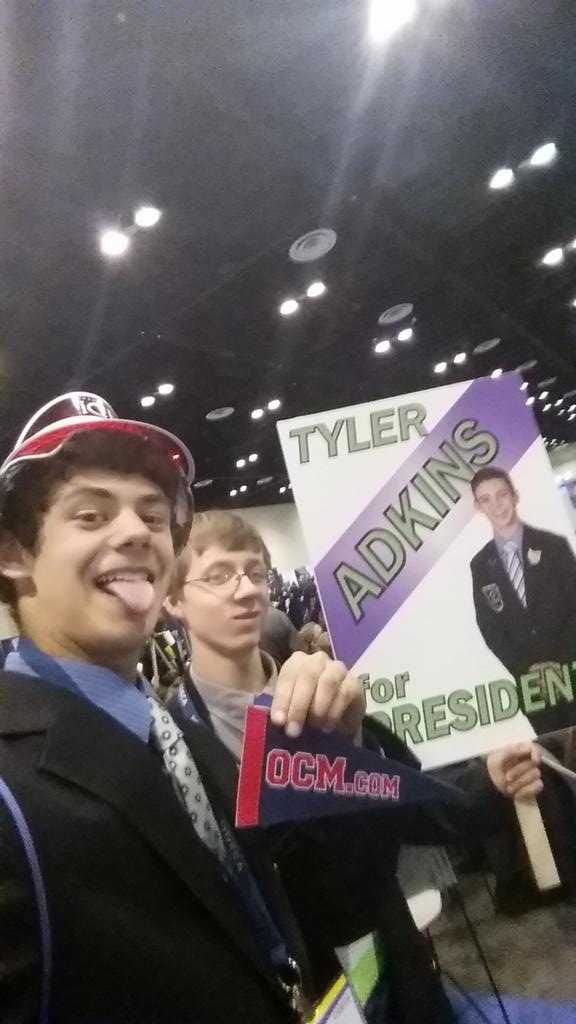TomBrudyQB's tweet photo. #Tyler4prez #OCMFTW #DECAICDC http://t.co/4IKKp3otfk