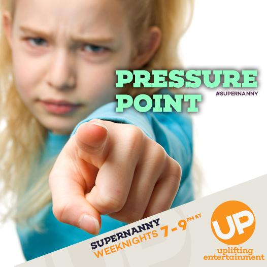 UPtv's tweet photo. What's your pressure point? It's #parentsunderpressure week on #Supernanny! @Jo_Frost http://t.co/GvqBtiD5VI
