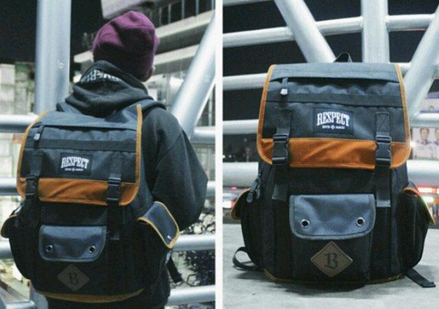 Bagpack <a href="/RespectHardcore/">Respect Hardcore</a> available now on <a href="/MF_Merch/">Middle Finger Merch</a>