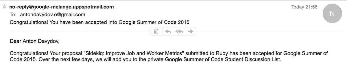 anton_davydov's tweet image. It will be a hot summer #gsoc2015 #GSOC
