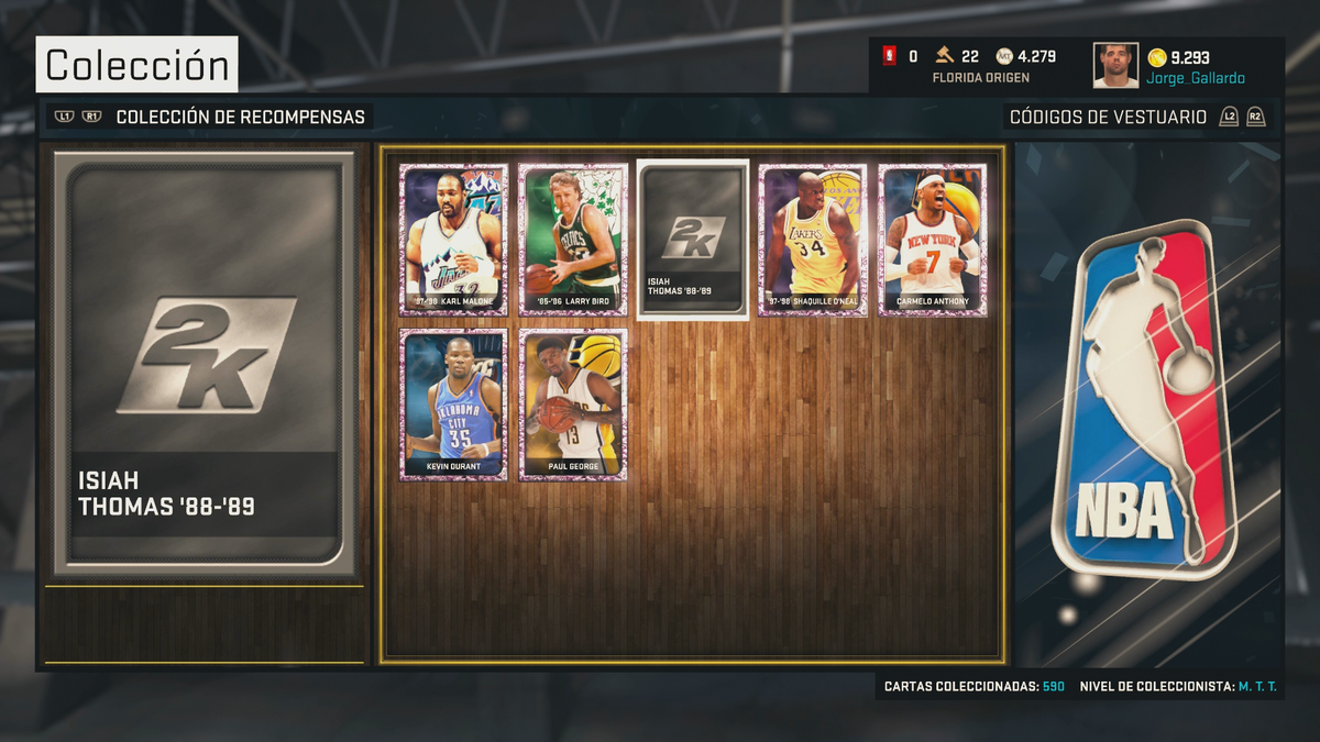 iJorgeGallardo's tweet photo. #PinkDiamondIsiahThomas ya aparece en las colecciones de My Team en #NBA2K15 http://t.co/Xgf5zxgO3t