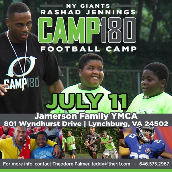 Mark your calendars! Come get to know NFL clients, DJ Hayden and Rashad Jennings &amp; enjoy interactive sporting events!