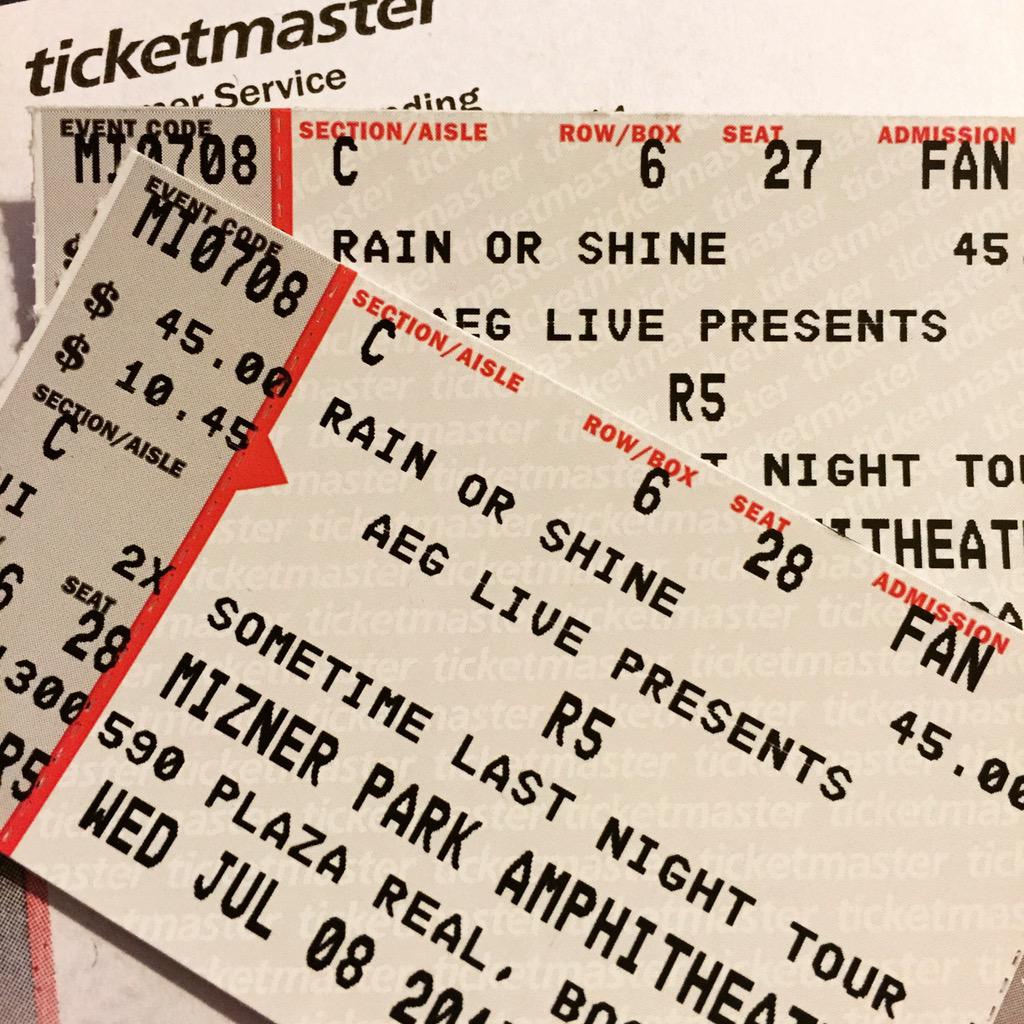 boyband_nicole's tweet photo. My r5 tickets came in!! Yay @R5Miami @arieny13 ! http://t.co/xzgDPfXJ99