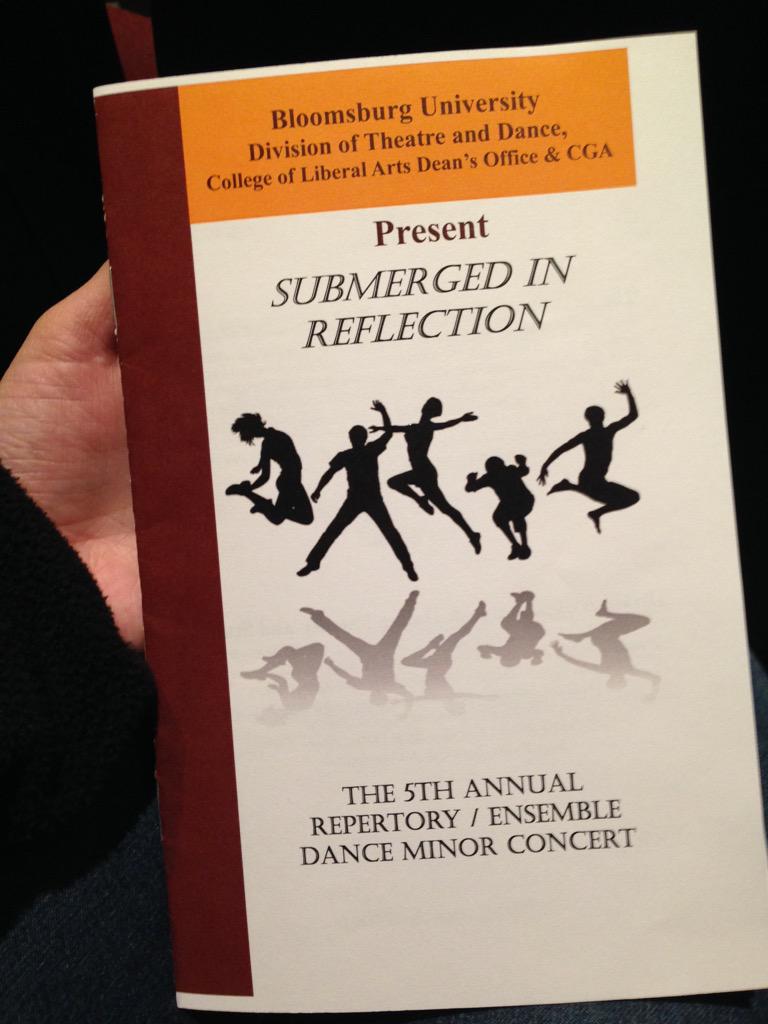 GMCarpenito's tweet photo. Supporting the dance minors for their final show of the semester! #EM260 http://t.co/psAt5AX2op