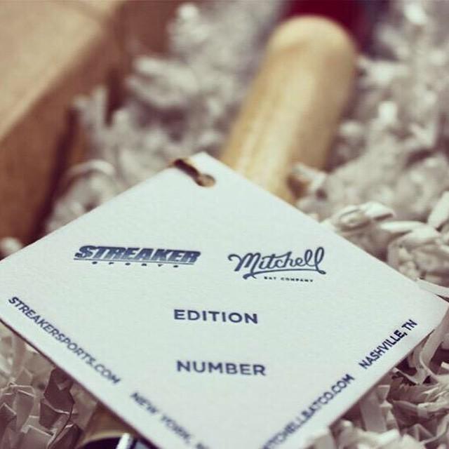MitchellBatCo's tweet photo. Sneak peek at the @streakersports x @mitchellbatco collab. Stay tuned. https://t.co/tMjWQLk64E http://t.co/3MqjHYWhn3
