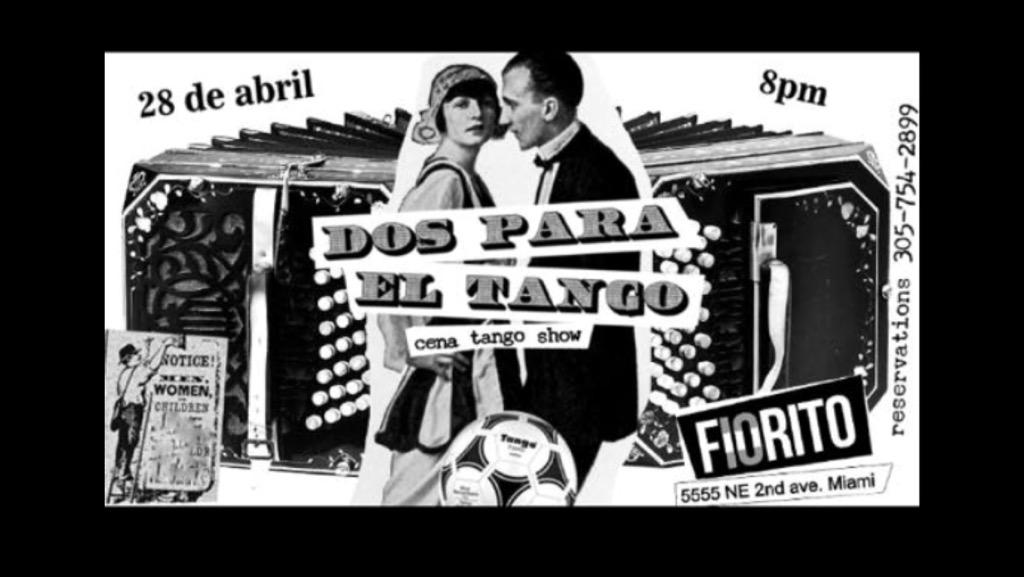 Fioritomiami's tweet photo. TOMORROW TANGO SHOW #Miami #asado #Argentina #tango http://t.co/aq89Zejodu