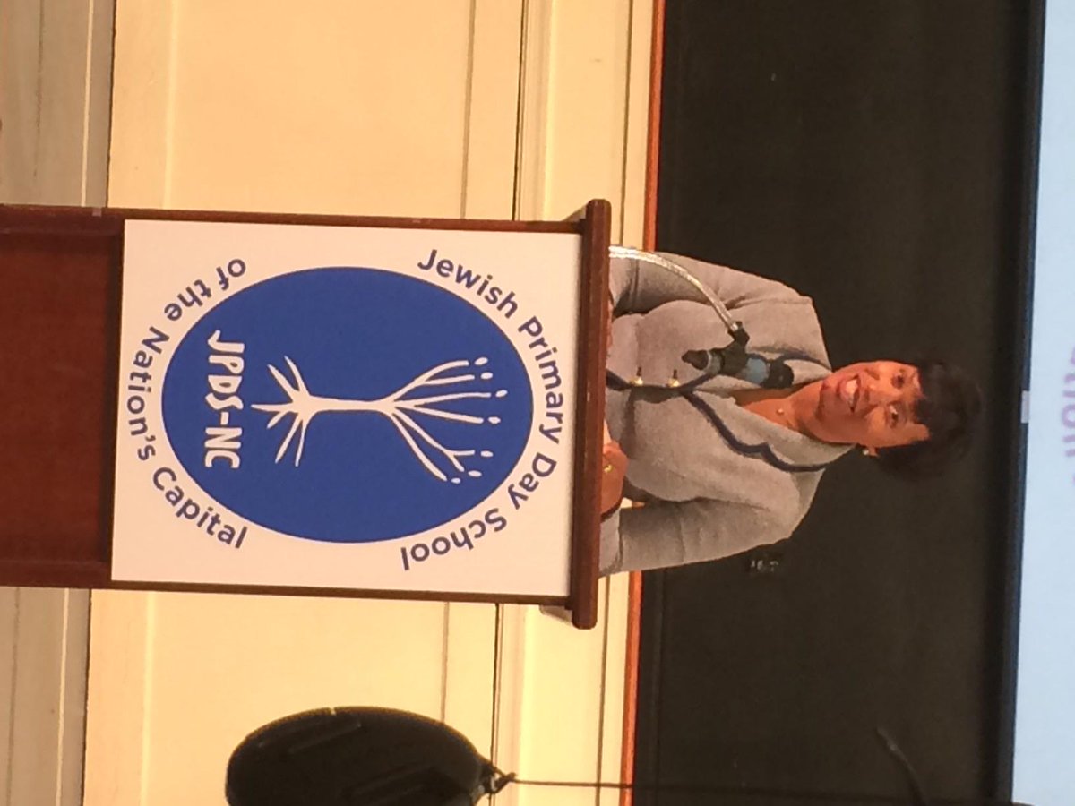 JPDSNC's tweet photo. @MayorBowser speaking now, congratulating @JPDSNC on middle school and $20 million gift. http://t.co/OTW9hz4JKO