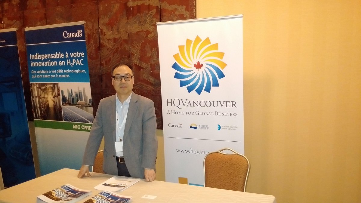 HQVancouver's tweet photo. Today at the #HFC2015 @PoweringNow @HQVancouver #cleantech http://t.co/BPrxODjiYy