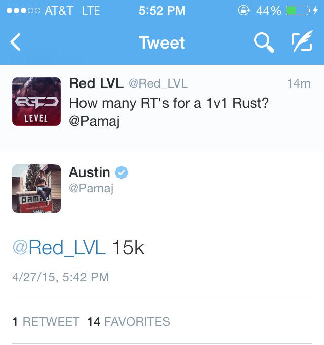 SoaRLVL_'s tweet image. 15k Retweets boy. Let's get it @Pamaj