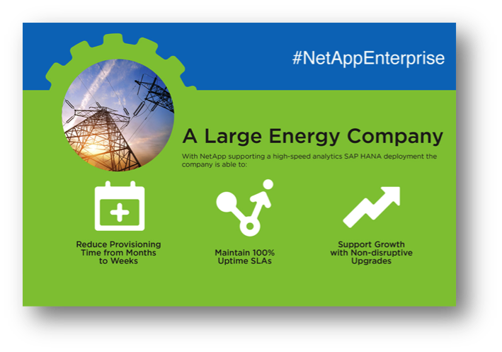 NetApp's tweet image. See how we help drive efficiency &amp;amp; supports growth in SAP HANA environments nt-ap.com/1PmiDbd #NetAppEnterprise