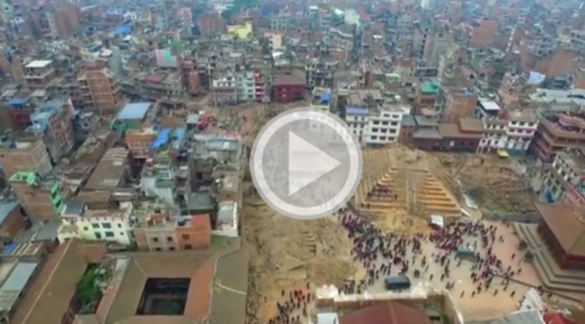 MotherJones's tweet image. Here's what the Nepalese earthquake devastation looks like from a drone bit.ly/1GBn3Zq