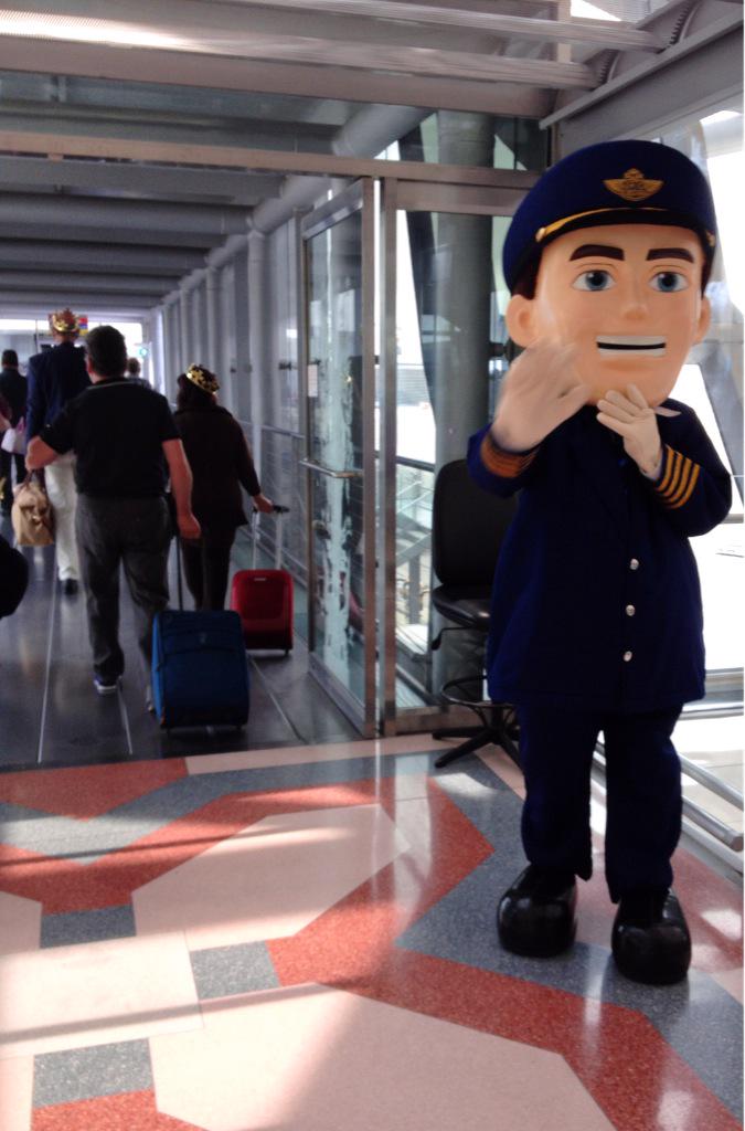 Kingsday, KLM Flight leaving Bangkok today