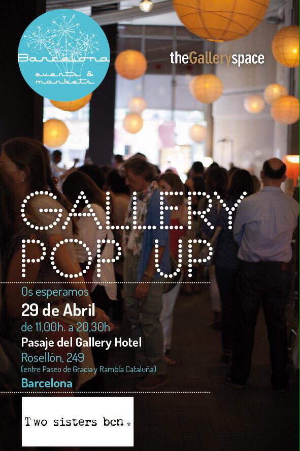 TwoSistersBcn's tweet photo. ¡Buenas noches y buenas noticias! El miércoles os esperamos en #gallerypopup para presentaros la Nueva Colección http://t.co/Ge5RrGt7sq