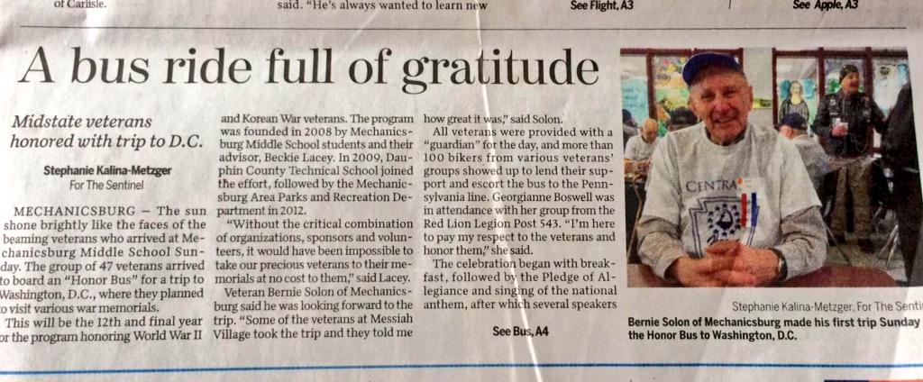 Kevin_W_Koch's tweet image. Honored that this program lasted 12 years! WWII &amp;amp; Korean Vets got to see their memorial in DC for free. #ThankAVet