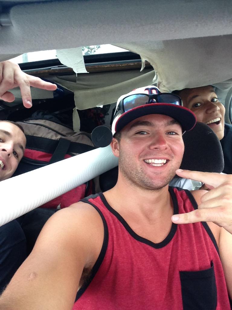 HardMerchJoe's tweet image. And the 24 hour car ride in the sweat box begins... Weeeee 😎🚙 #PeaceOutFlorida #OnToMassachusettes #NoAcNoProblem