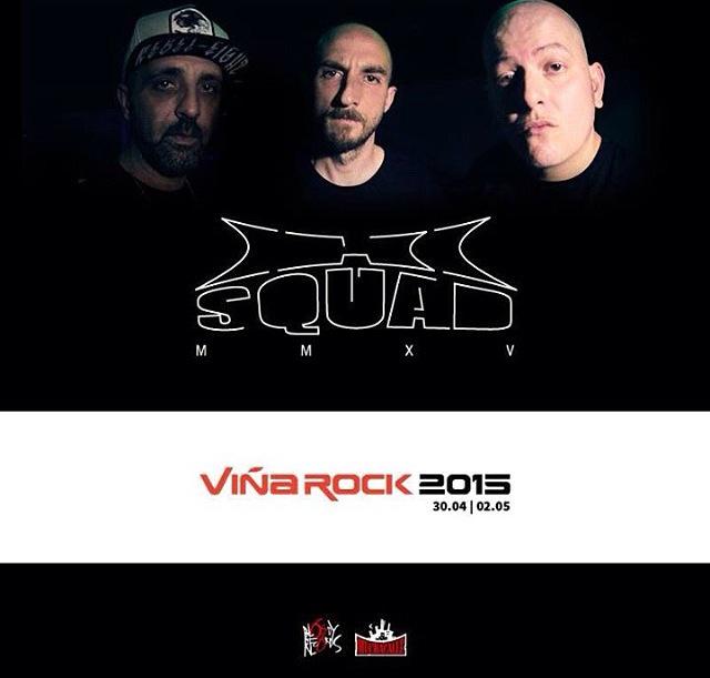 Este viernes <a href="/HPSQUADOFICIAL/">HABLANDO EN PLATA</a> en @VinaRock_2015 nos vemos alli!!!