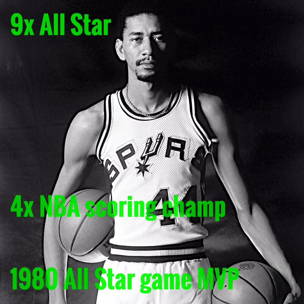 Happy Bday to \"The Iceman\" George Gervin.     