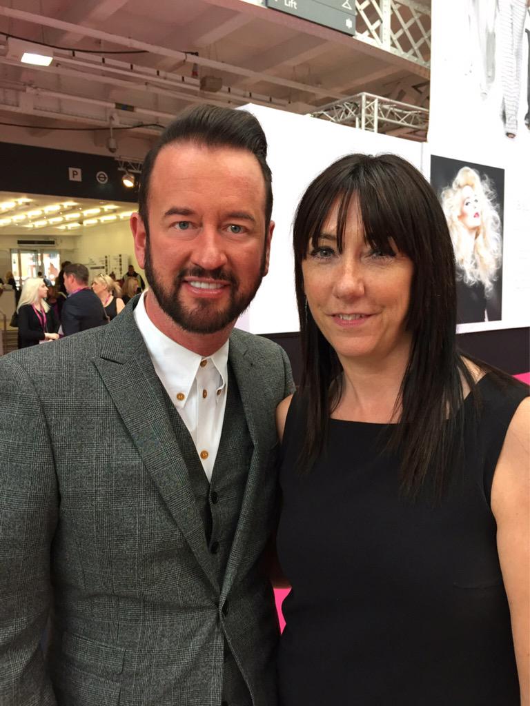 Mark_Leeson's tweet photo. Lovely to see @ProHairMag_Nic at ProHair Live London... Congratulations on a successful show xx http://t.co/RhfeeVMmv6