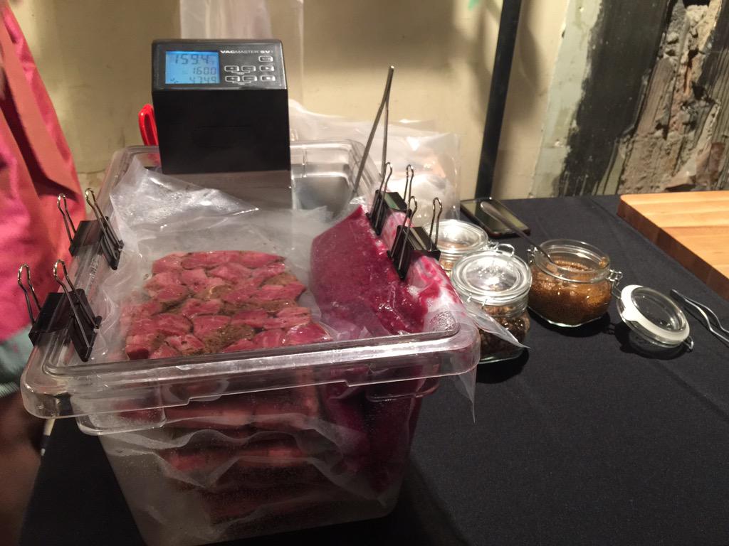 YankeeChefMatt's tweet photo. No, no fire extinguisher needed. #NoKidHungry#thankyouanyways http://t.co/AQDeR7XkDm