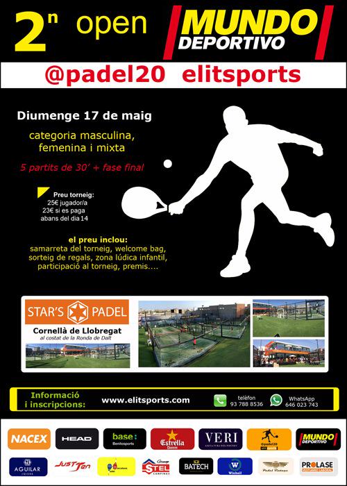 Padel20Torneig's tweet photo. Coneixes el club d’en @FBelasteguin? Exacte @starspadel alla farem el 2n Open @MundoDeportivo http://t.co/NCYVWJTga4 http://t.co/p1vKgrDtkF