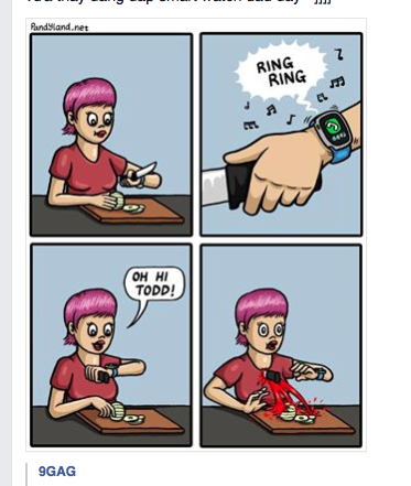 ma1tr's tweet photo. @profkane gluck with the apple watch Professor :)
(my friend shared this and i found it really funny:D http://t.co/rTOmxPURFk