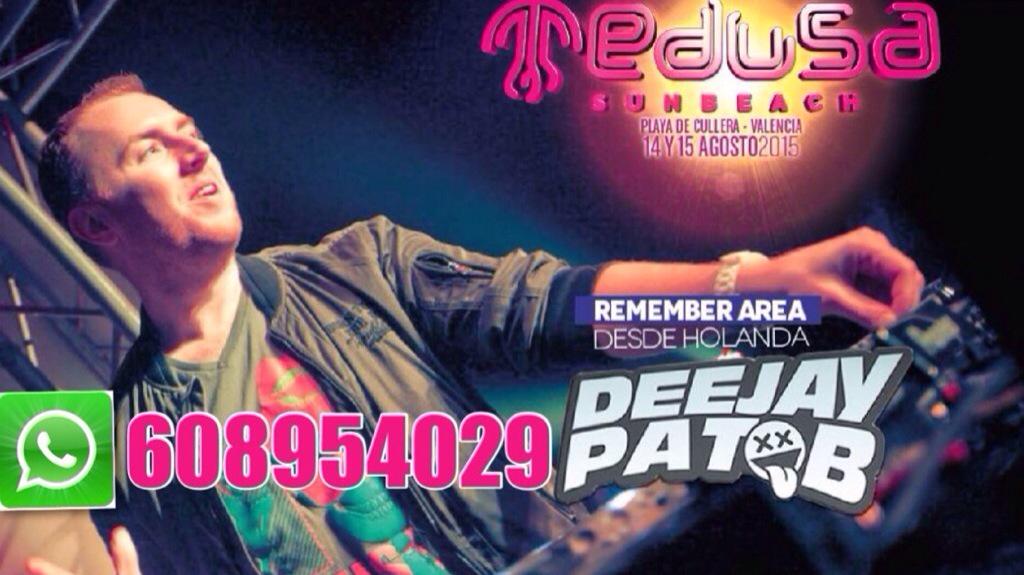 DJ PAT.B es el nuevo artista confirmado para el Medusa SunBeach Festival!

#RememberArea #MedusaSunBeach

📲608954029