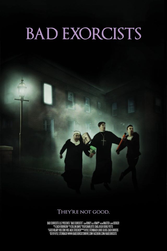 CinemaPacific's tweet photo. Don't forget to come to the showing of 'Bad Exorcists'! Gut-busting humor guaranteed. http://t.co/JVVYyOp0cN http://t.co/fY6csRdPQj