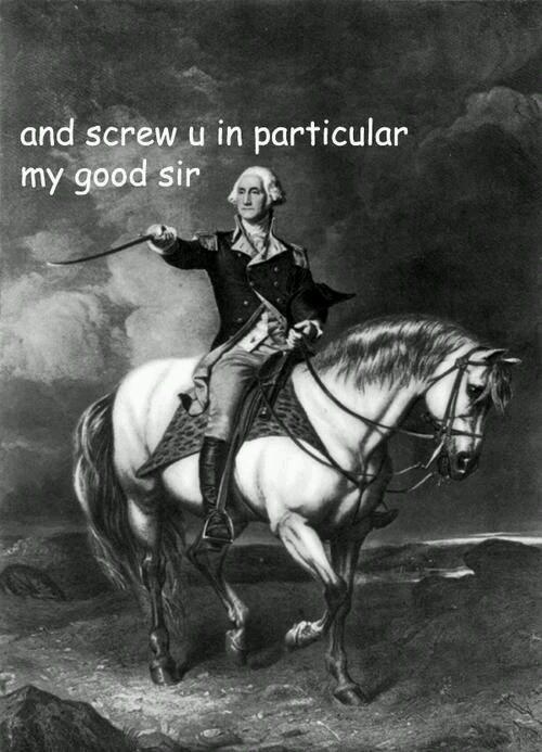 rmm_1407's tweet photo. It's Monday so that means #TURNamc is on tonight! Sassy George is ALWAYS appropriate #PledgeDefiance @TurnAMC http://t.co/79IV6y4UOR