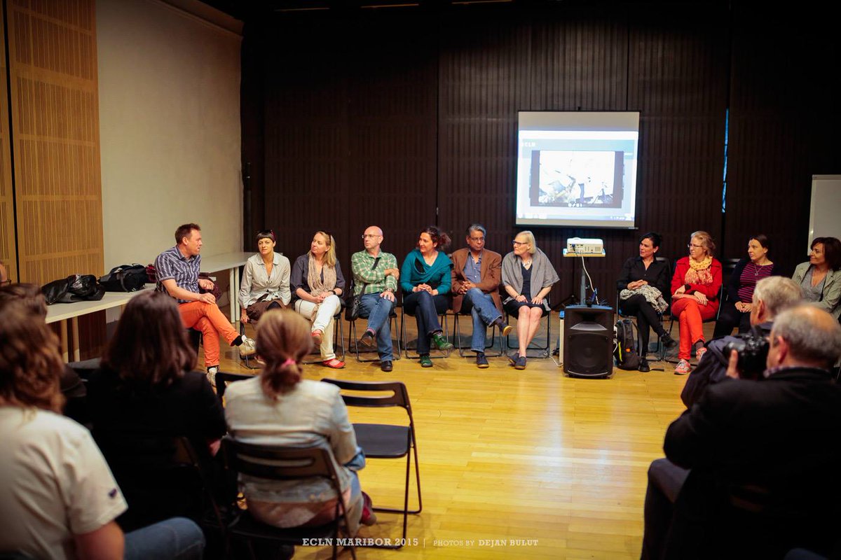 CREUSeu's tweet photo. The ECLN public presentation at #VetrinjskiDvor 23 April 2015 in Maribor #ecln #networking #presentation #artsed http://t.co/Q4JwHdFWFW