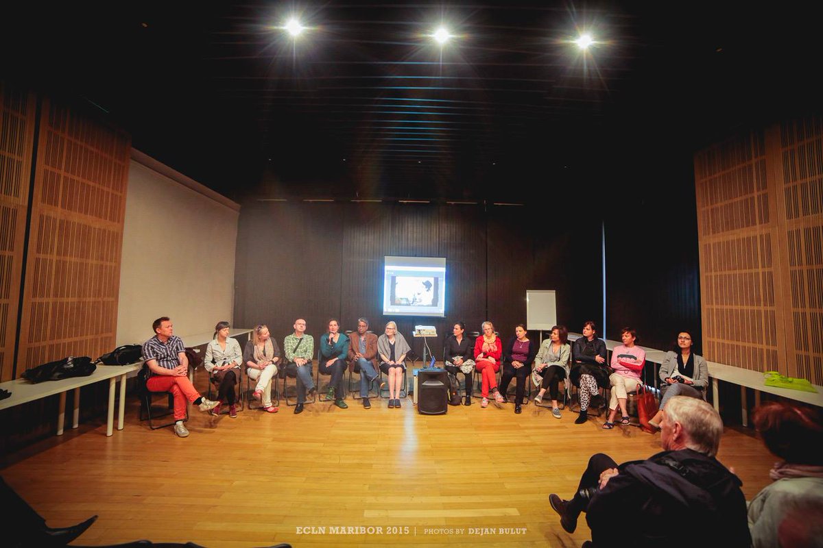 CREUSeu's tweet photo. The ECLN public presentation at #VetrinjskiDvor 23 April 2015 in Maribor #ecln #networking #presentation #artsed http://t.co/Q4JwHdFWFW