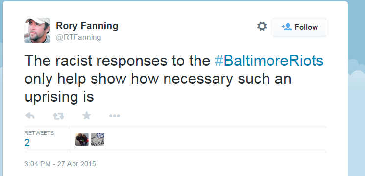365conservative's tweet image. #SmartTake The "racist" tweets about the #BaltimoreRiots demonstrate why riots are necessary