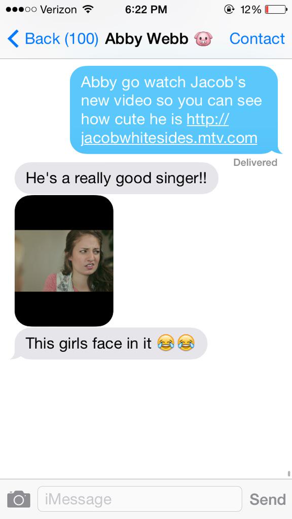 blessedbyjacob's tweet photo. I HAVE SUCCEEDED #NotMyTypeAtAll #notmytypeatallvideo http://t.co/No3fb4fNVy