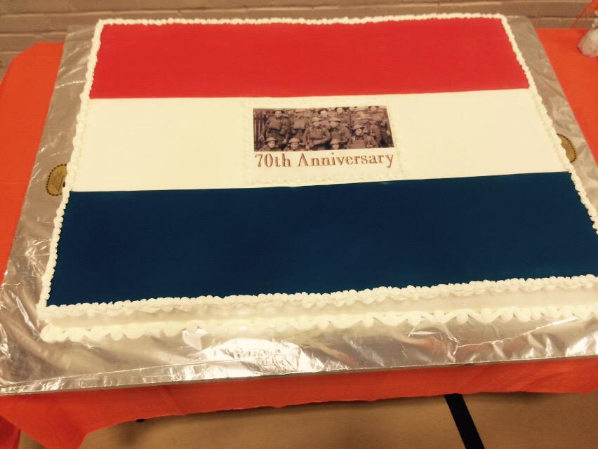 Happy to be celebrating the Dutch Kings's Birthday &amp; 70th Anniversary of liberation at the Black Watch Armoury