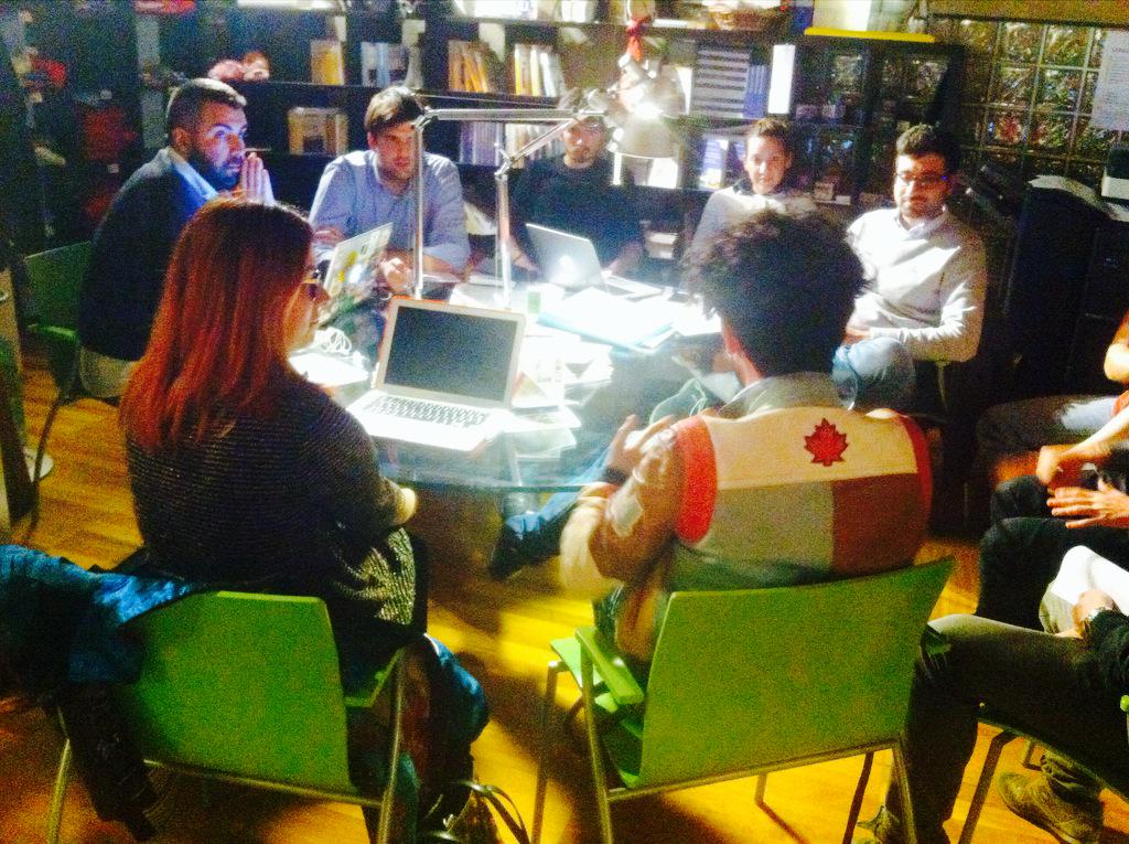 laramastrogiova's tweet photo. Convergence of strong energies #EUniverCities @Urbact_IT @URBACT  @the_qube @WIP4EU @CercoAlloggio @Fablablecce http://t.co/UuW3nO344r