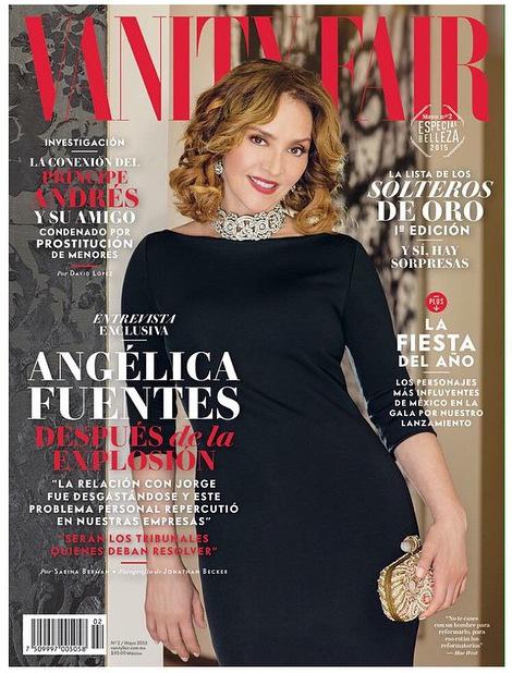 latinfashionews's tweet photo. @angelicafuentes en la portada de @VanityFairMX foto x #JonathanBecker y entrevista x @sabinaberman #LatinPower 👏👏👏 http://t.co/82WdqmKUUt