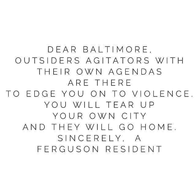 afRHOcentric's tweet photo. Dear Baltimore, 

#PrayForBaltimore http://t.co/TKNhYPjOxY
