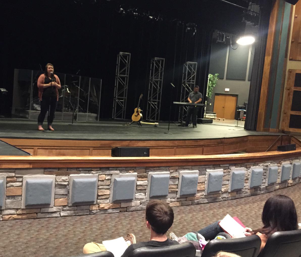 Auditions going on right now! #bbcfranklin #worship