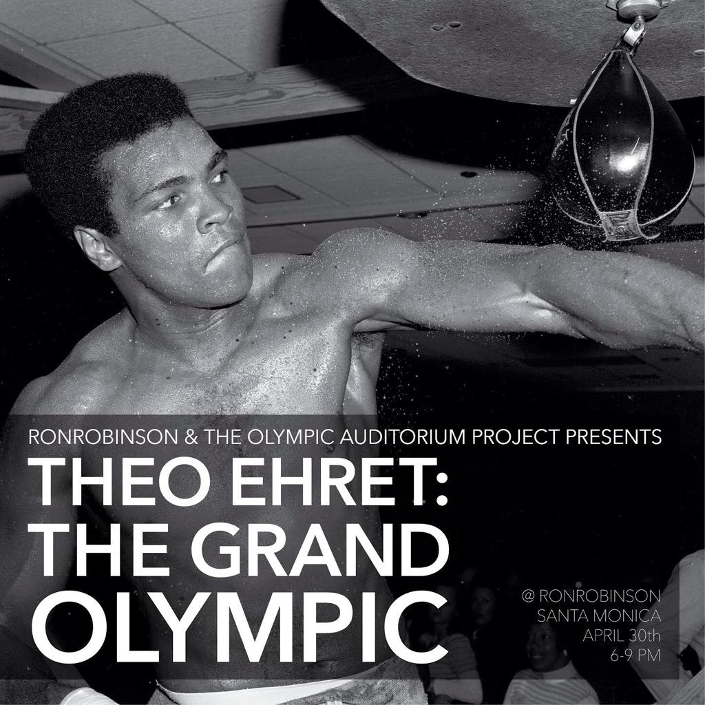 FlagshipAgency's tweet photo. June 30th at @RONROBINSON78 in Santa Monica. Celebrate classic boxing &amp; wrestling through the lens of Theo Ehret http://t.co/XRkcymwh8x