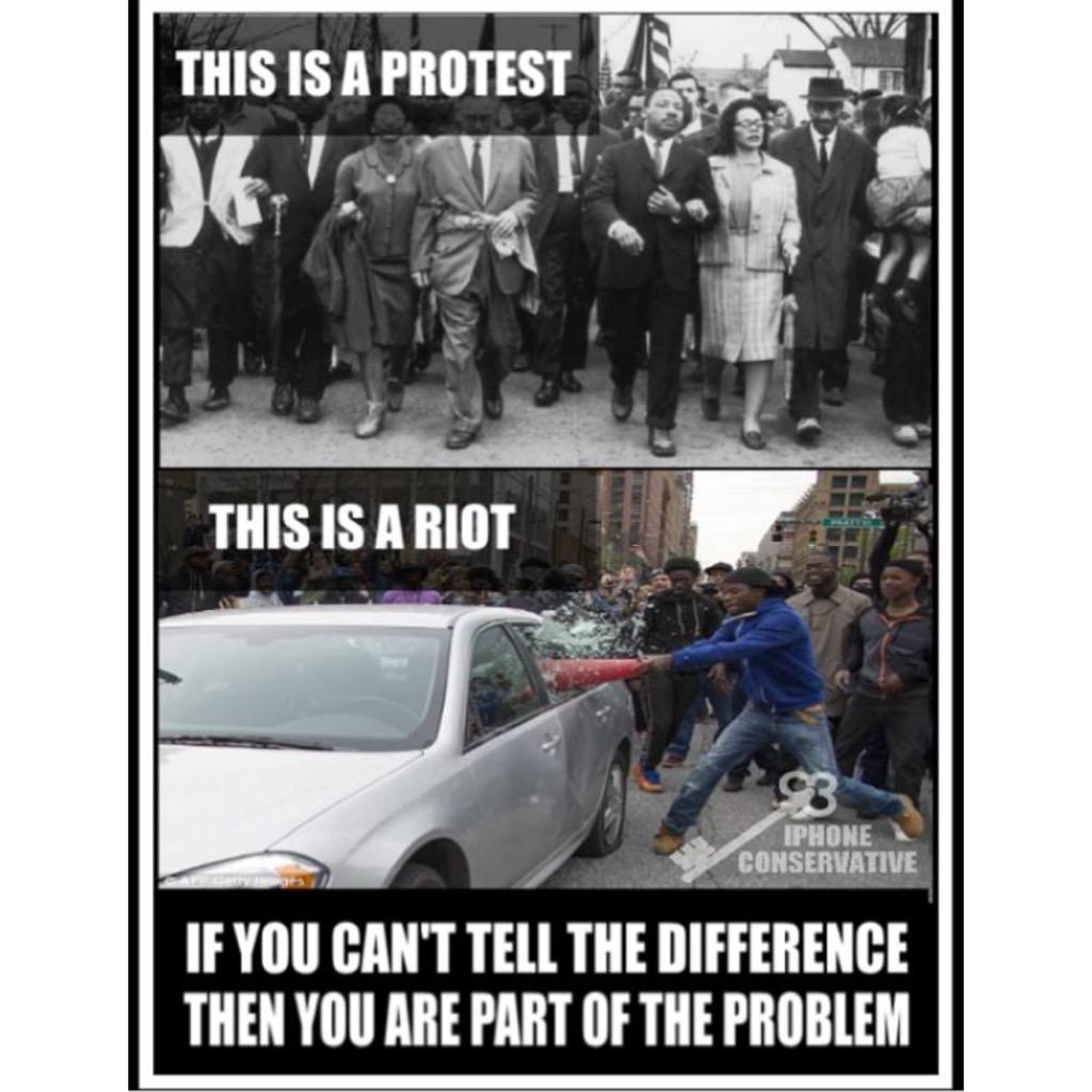 gmrowden's tweet photo. #BaltimoreRiots. Go ahead and burn your city down. That'll show em... http://t.co/eq9BS3avIm