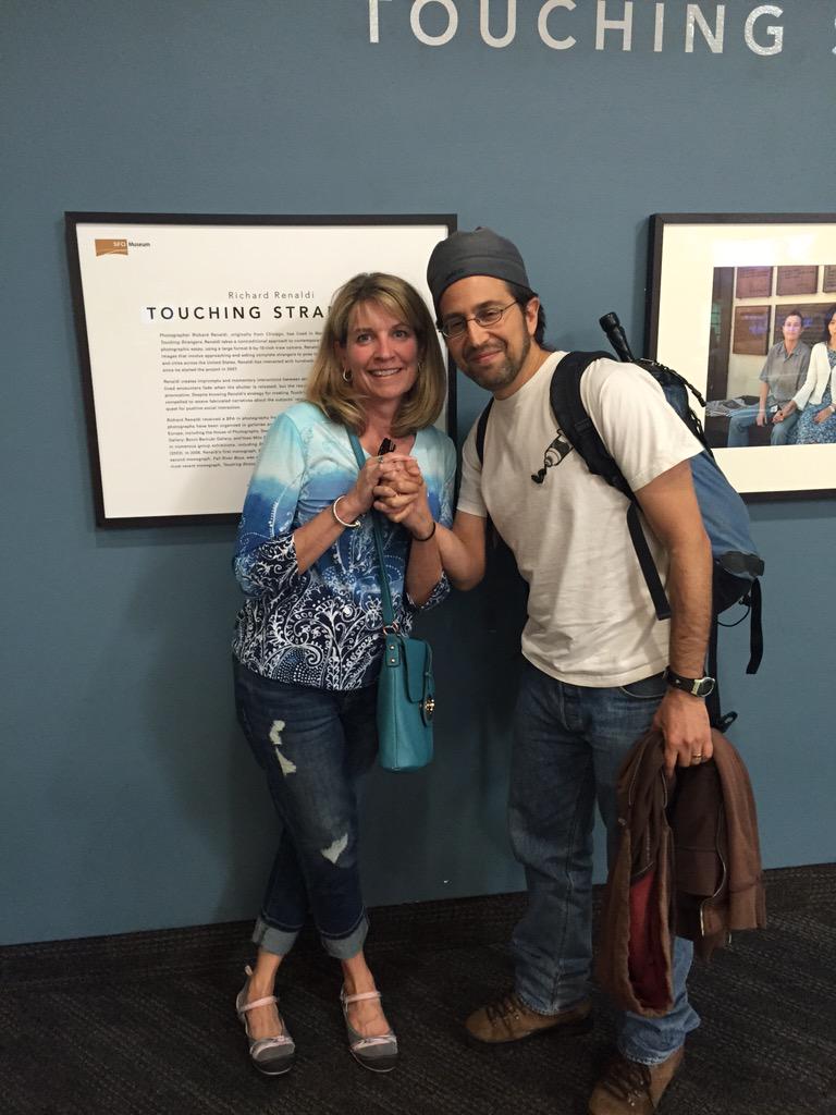 ShanaDFisher's tweet photo. Cool exhibit at SFO. #touchingStrangers http://t.co/Efiu5b9smn