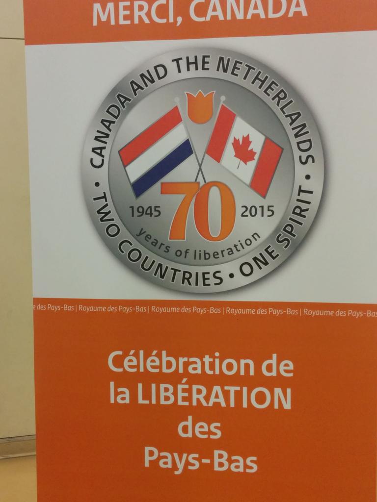 RuthKovac1's tweet photo. Dutch Consul General Michael Polak commemorates 70th anniv liberation of Holland tonight @blackwatch armory http://t.co/N6MAwtiXqL