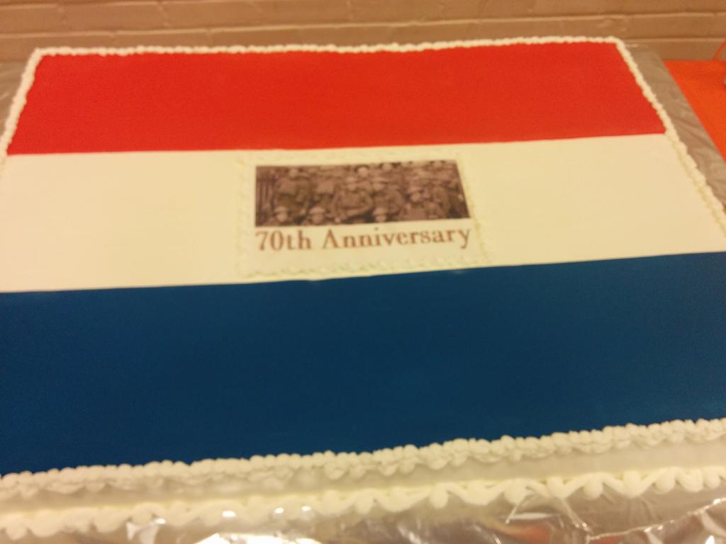 RuthKovac1's tweet photo. Dutch Consul General Michael Polak commemorates 70th anniv liberation of Holland tonight @blackwatch armory http://t.co/N6MAwtiXqL
