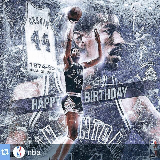 Happy bday to \"The Iceman\" George Gervin 44 